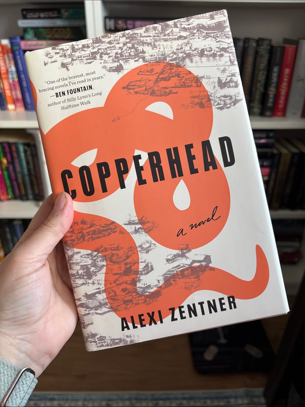 Copperhead by Alexi Zentner hardcover book
